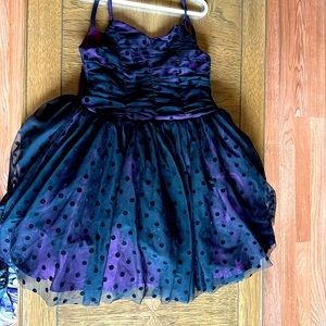 Girls polkadot dress size 7